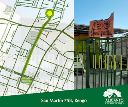Hospedaje Alicanto San Martín 758 Rengo - Hostal Rengo - Alojamiento Rengo